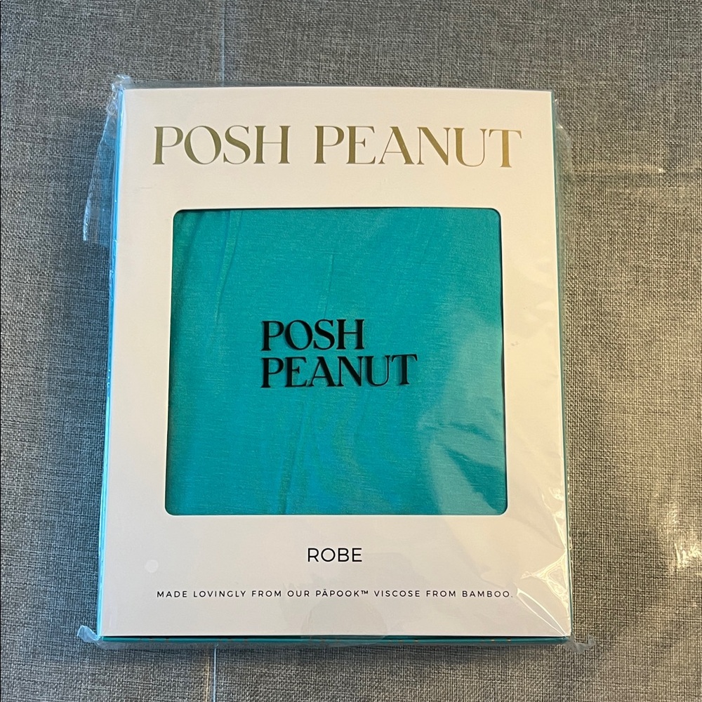 Posh Peanut Aqua Robe